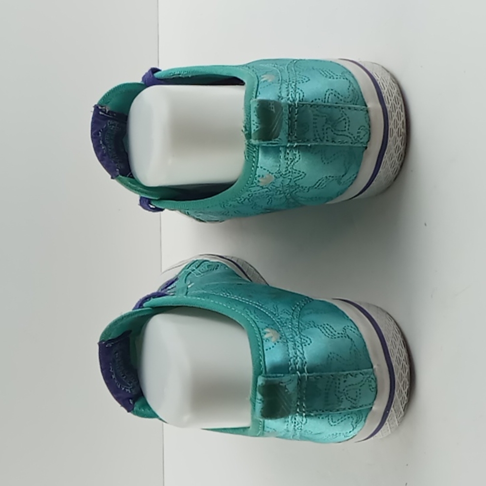 Adidas Green Satin Zapatillas - Picture 3 of 8